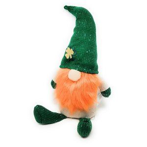 Leprechaun Irish St. Patrick's Day Plush Gnome 14" Home Decor